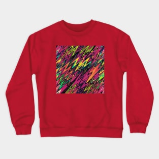 Abstract Waves Crewneck Sweatshirt